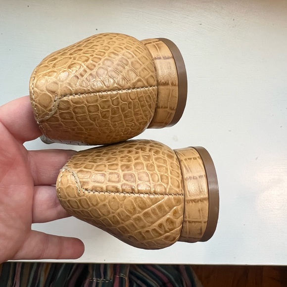 Able Local + Global Lizbeth Crocodile Print Leather Loafers 6.5 - worn once! - Picture 9 of 10